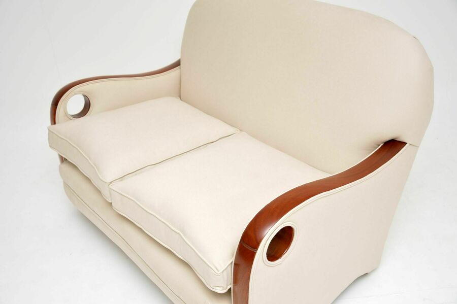 Art deco period two seater sofa – A rare vintage treasure